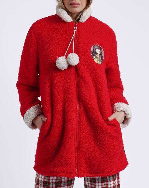 Veste polaire Santoro rouge