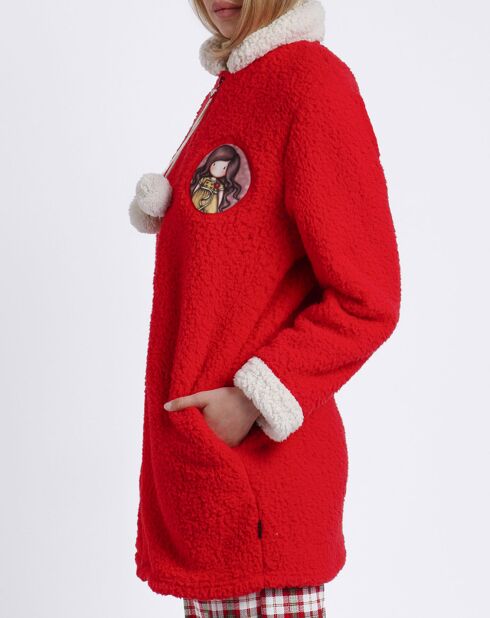 Veste polaire Santoro rouge