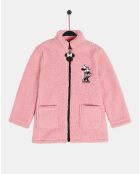 Veste polaire Minnie Posh rose