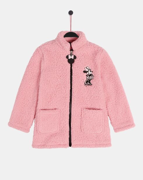 Veste polaire Minnie Posh rose