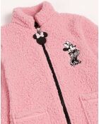 Veste polaire Minnie Posh rose