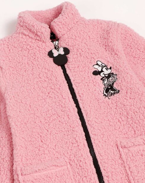 Veste polaire Minnie Posh rose