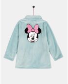 Veste polaire All Over Minnie turquoise