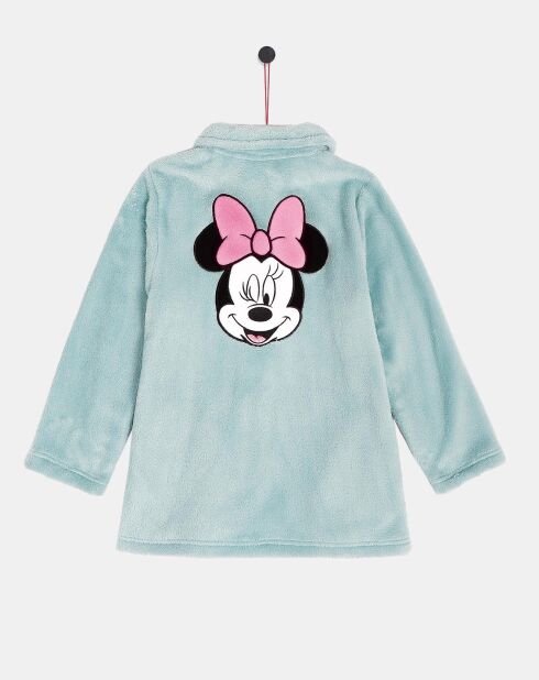 Veste polaire All Over Minnie turquoise