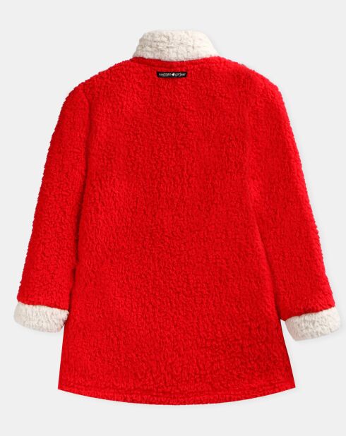 Veste polaire Undone rouge