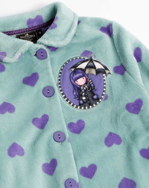 Veste polaire Case bleu
