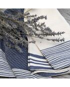 3 Mahdia jeansblaue Küchentücher