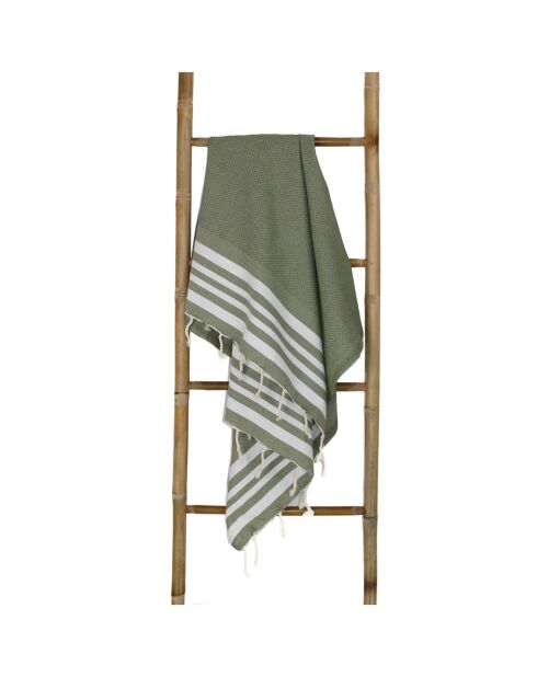 Newport Honeycomb Fouta, olivgrün