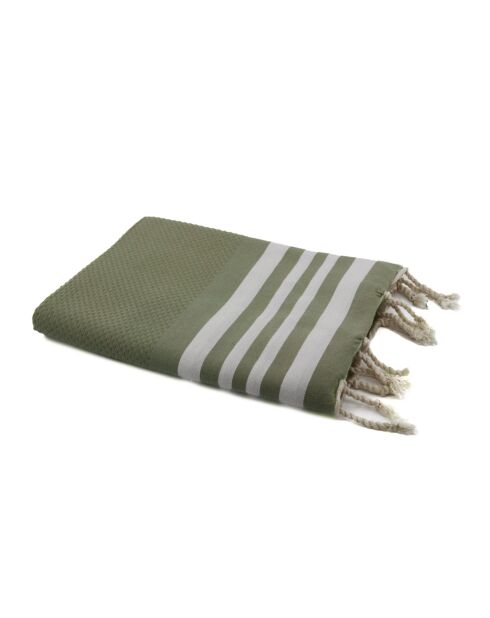 Newport Honeycomb Fouta, olivgrün