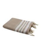 Fouta Newport beige a nido d'ape