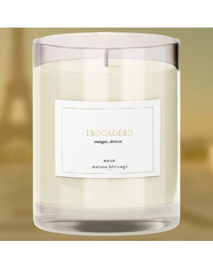 Bougie Parfumée Parfumée Trocadéro mangue/abricot - 40h