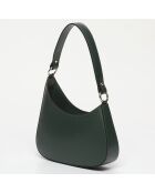 Sac porté épaule en Cuir Aline vert olive - 27.5x21x6.5 cm