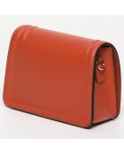 Sac bandoulière en Cuir Core orange foncé - 20.5x6x13 cm