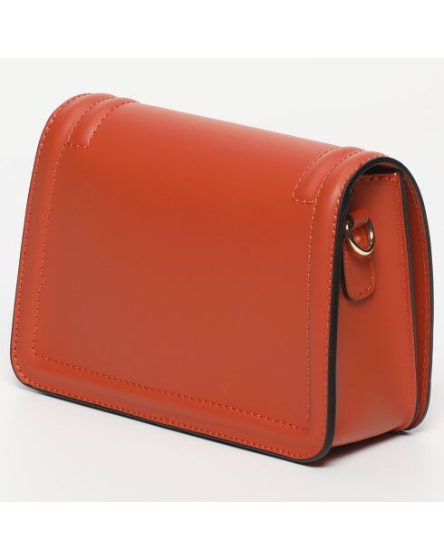 Sac bandoulière en Cuir Core orange foncé - 20.5x6x13 cm