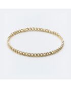 Bracciale in ottone dorato