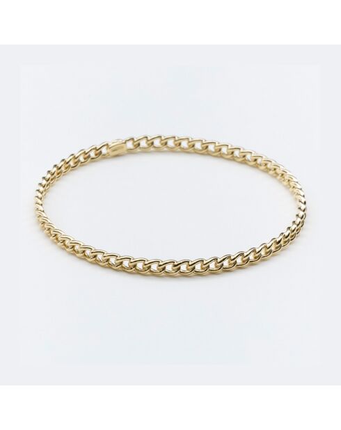 Pulsera de latón dorado