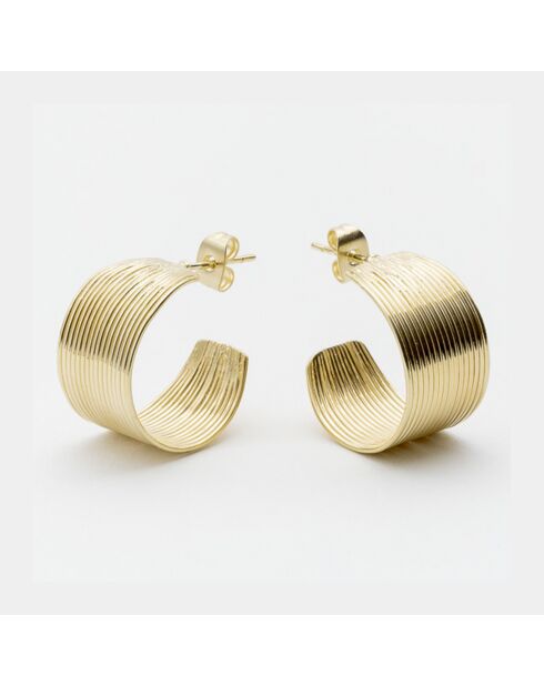 Boucles d'Oreilles en Laiton doré