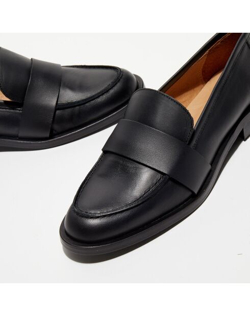 Mocassins en Cuir Ally noirs