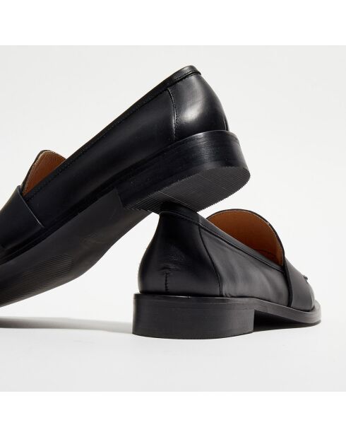 Mocassins en Cuir Ally noirs