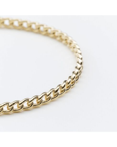 Pulsera de latón dorado