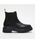 Chelsea boots en Cuir Charlie noires