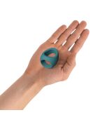 Double cockring flux ring teal me  vert
