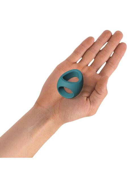 Double cockring flux ring teal me  vert