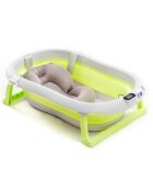 Baignoire pliable évolutive pour bébé Fovibath gris/vert