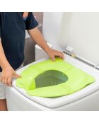 Réducteur de toilettes pliable pour enfant Foltry vert