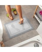 Tapis de bain super-absorbant Thrymat gris - 60x40 cm