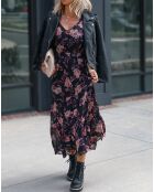 Robe Flora noire
