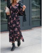 Robe Flora noire