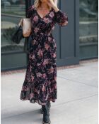 Robe Flora noire