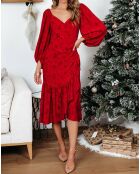 Robe Julia rouge