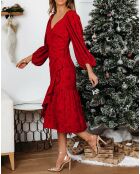Robe Julia rouge