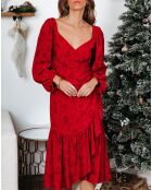 Robe Julia rouge