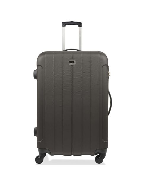 Napoli Long Stay Koffer 4 enkele wielen 75 cm donkergrijs