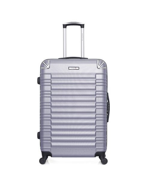 Valigia Lima Lima Long Stay a 4 ruote a ruota singola 75 cm viola