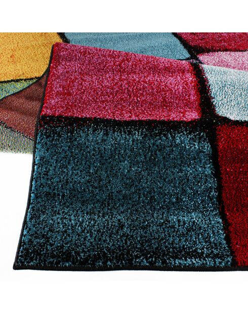 Tapis Renkli Kare multicolore