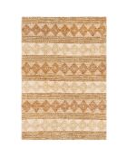 Tapis naturel Jute beige/camel