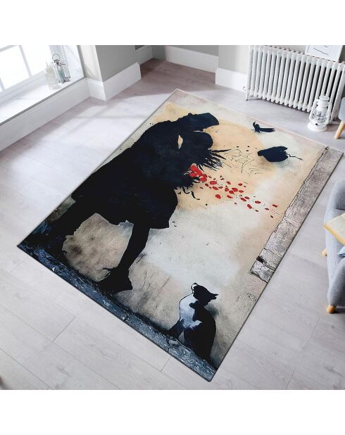 Tapis  Banksy  multicolore