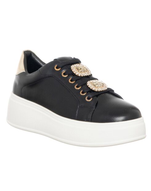 Milla zwart/witte sneakers