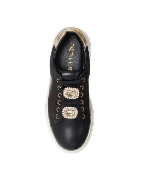 Milla zwart/witte sneakers