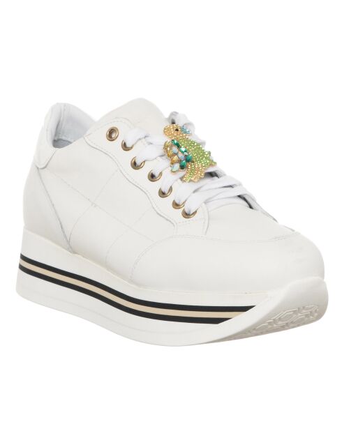 Baskets Rosalia blanc/vert