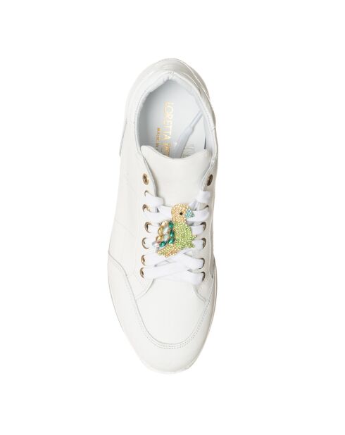 Baskets Rosalia blanc/vert