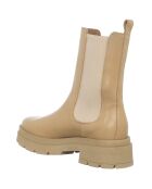 Chelsea boots en Cuir Romy capuccino