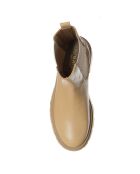Chelsea boots en Cuir Romy capuccino