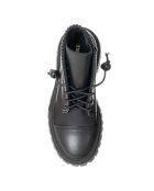 Boots en Cuir Rosa noires