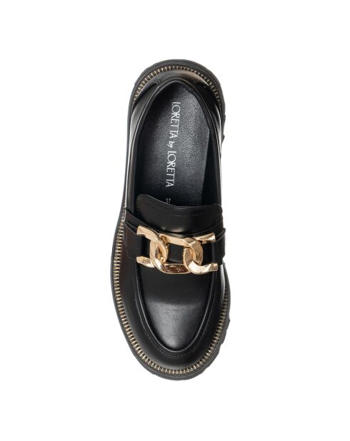 Mocassins Carrie noirs