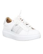 Baskets en Cuir Tina blanches